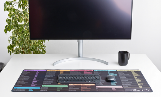 Produktivität auf den Punkt gebracht: Die Shortcut-Mauspads von Padlys